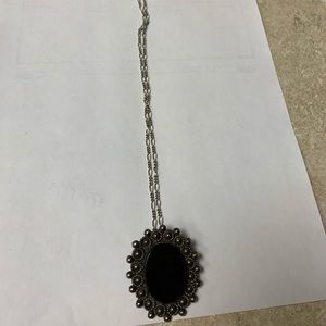 Vintage pendant/brooch necklace